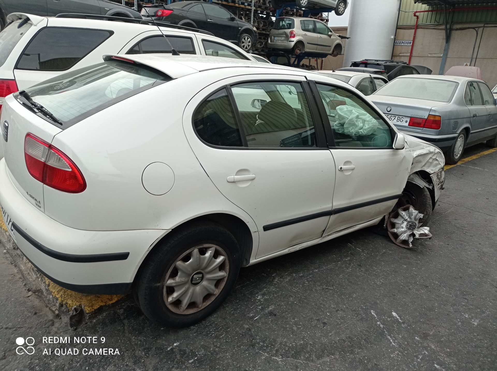 NISSAN Leon 1 generation (1999-2005) Priekinių dešinių durų veidrodis 1M1857508 20767567