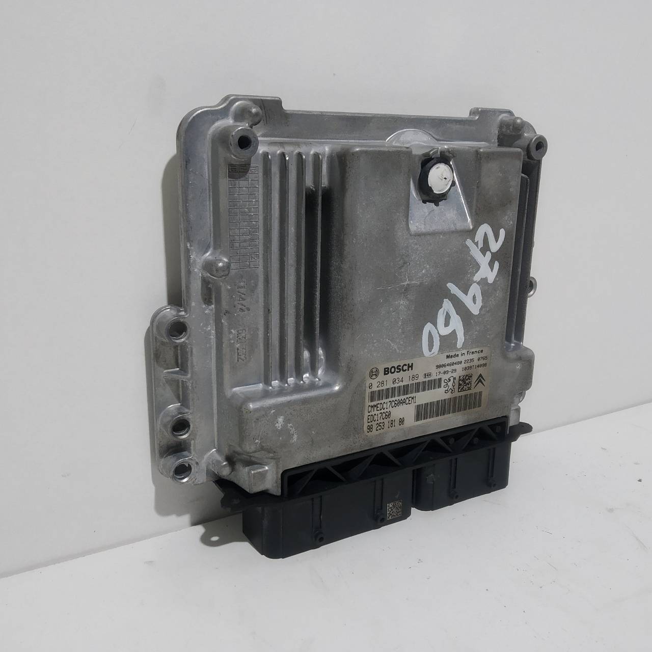 CITROËN Berlingo 2 generation (2008-2023) Блок керування двигуном ECU 9825318180 23319606