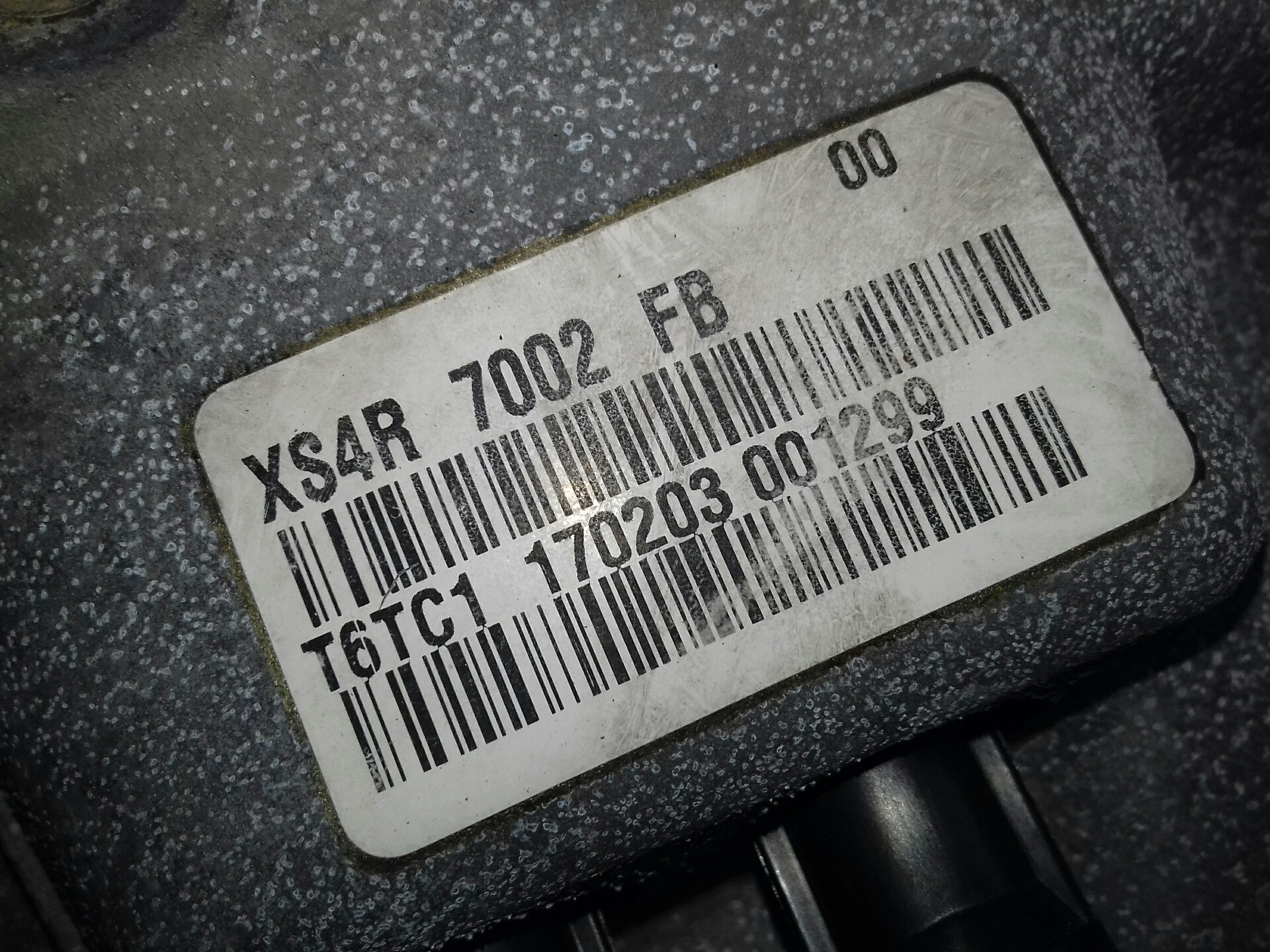 FORD Focus 1 generation (1998-2010) Коробка передач XS4R7002FB 22797725