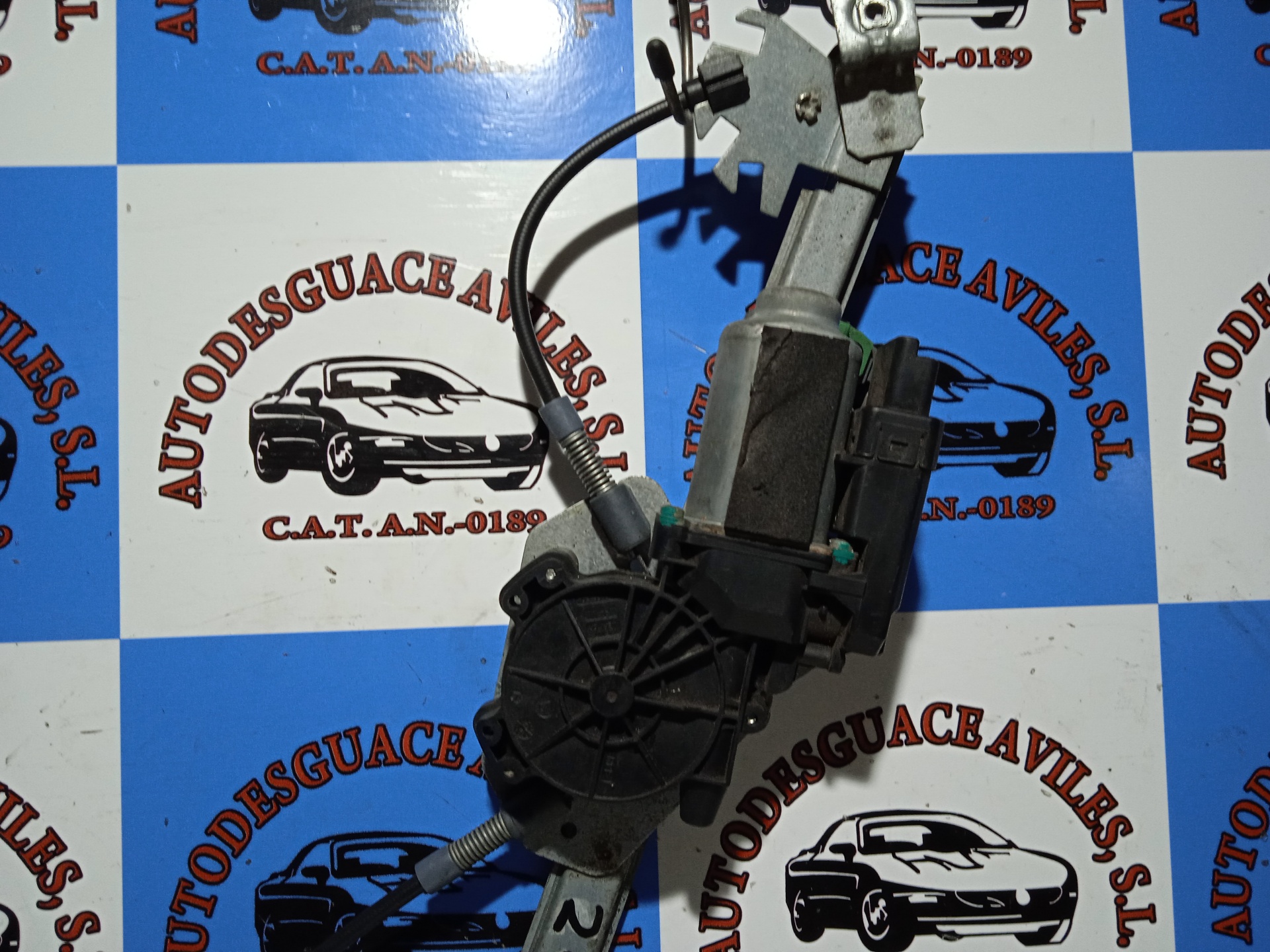 RENAULT Megane 2 generation (2002-2012) Front Right Door Window Regulator 8201010925 25223201