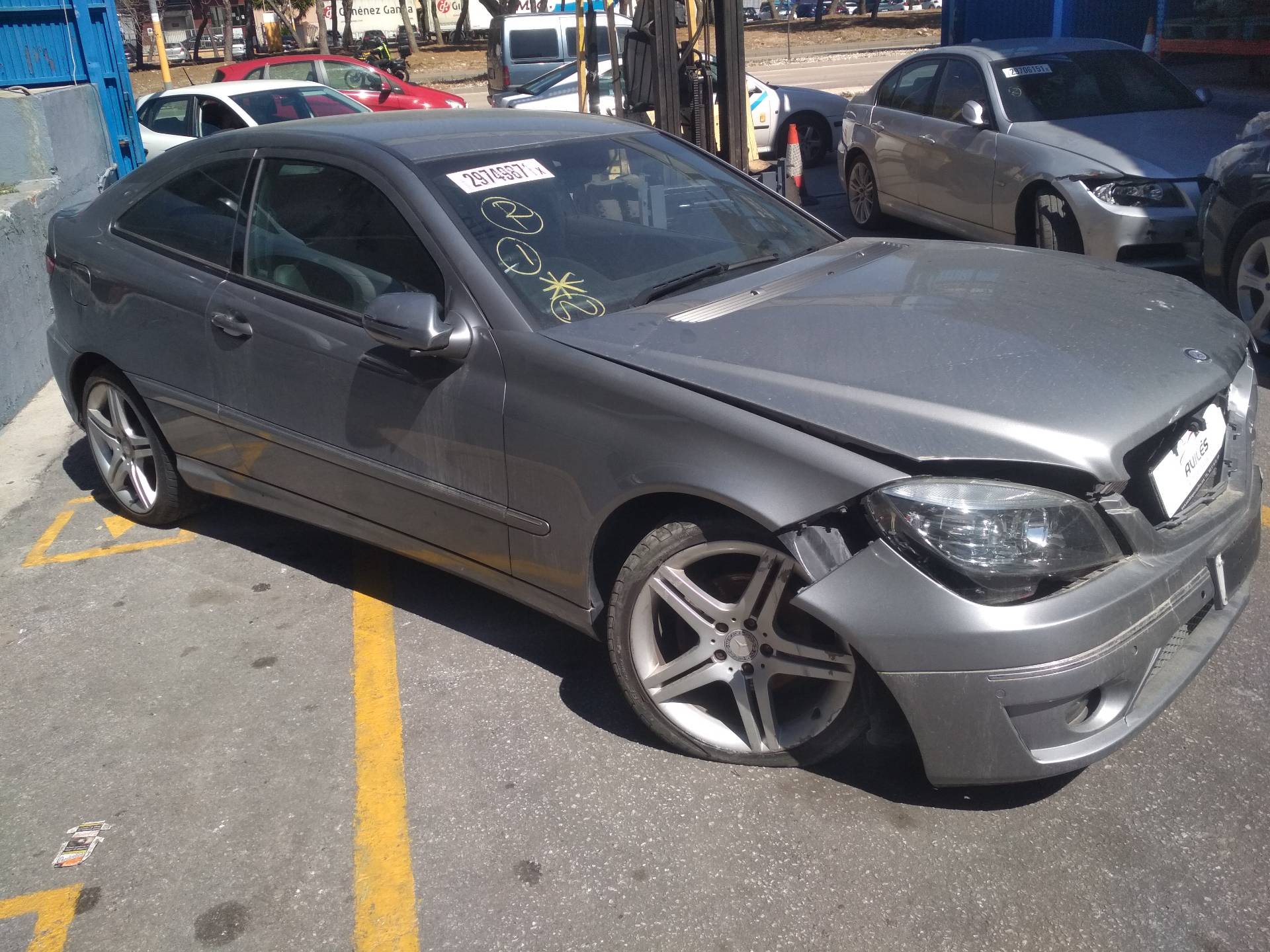 MERCEDES-BENZ C-Class W203/S203/CL203 (2000-2008) Bal első ajtó ablakemelője A2037203946 23059766