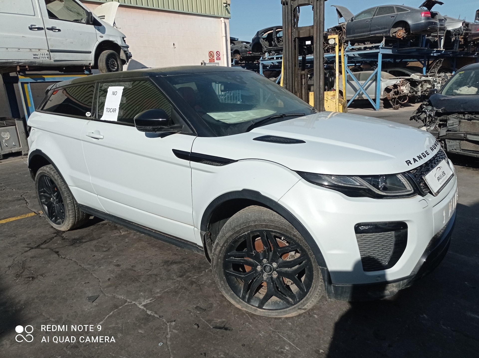 LAND ROVER Range Rover Evoque L538 (1 gen) (2011-2020) Преден десен калник LR027589 22610804