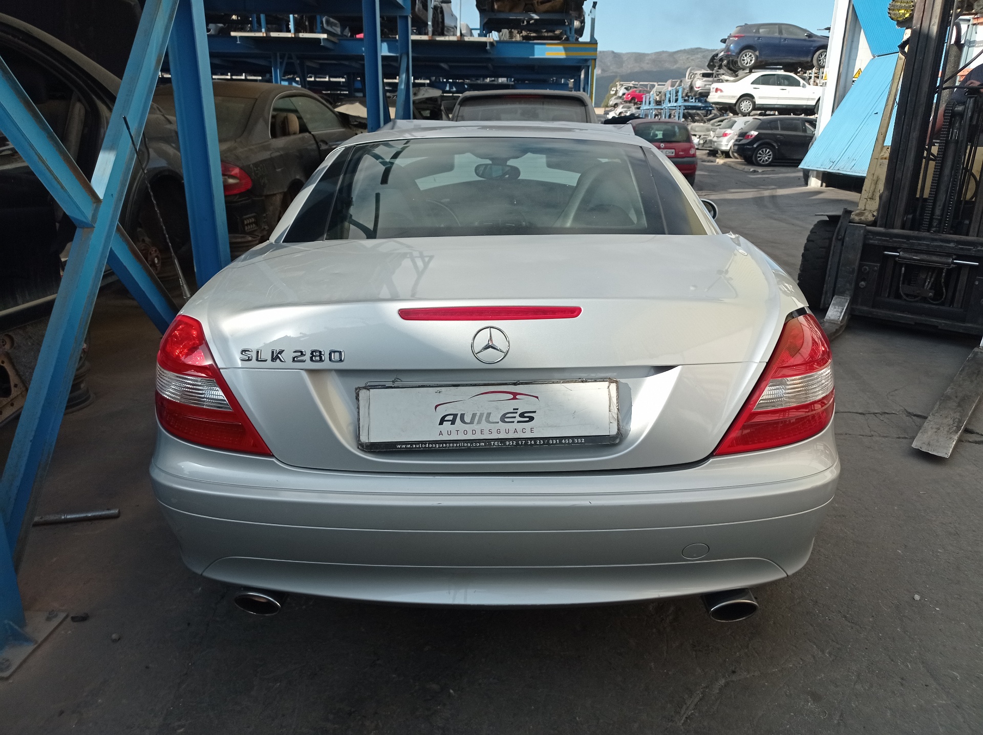 MERCEDES-BENZ SLK-Class R171 (2004-2011) Задна лява задна светлина A1718200164 21421281