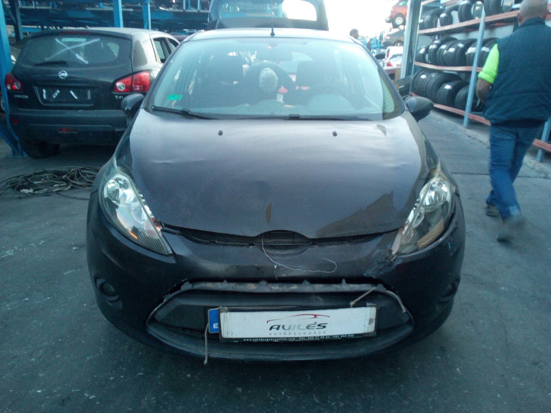 FORD Fiesta 5 generation (2001-2010) Jobb első ajtó ablakemelője 8A61A045H17AG 18385484