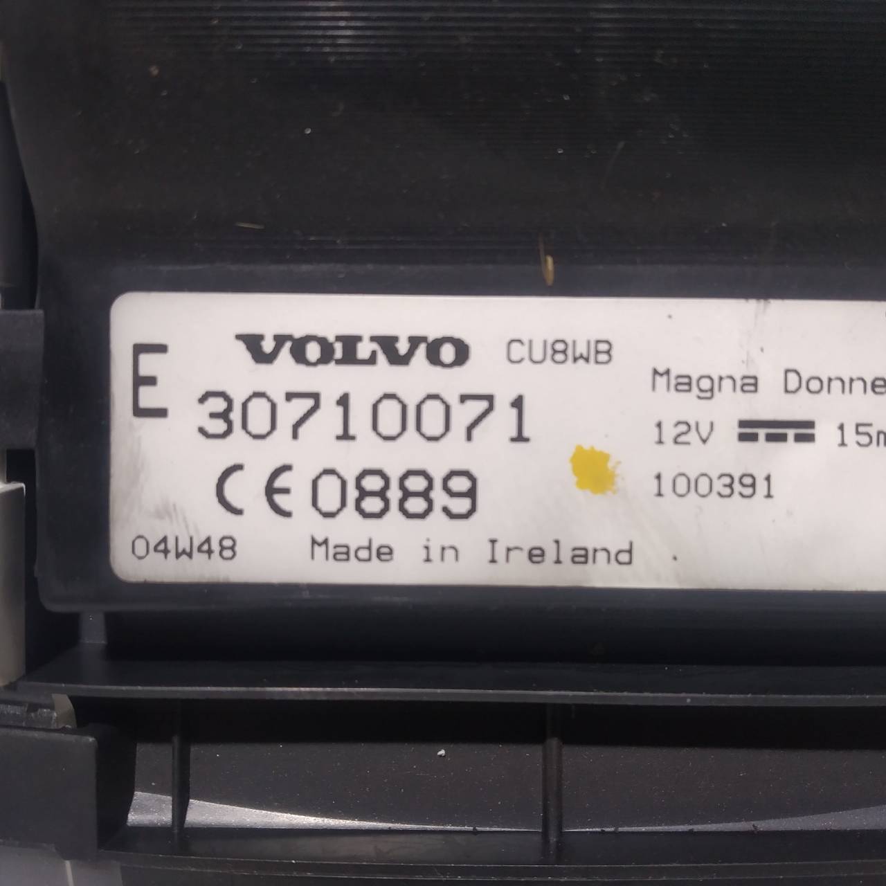 VOLVO V50 1 generation (2003-2012) Compteur de vitesse 30710071 23552747