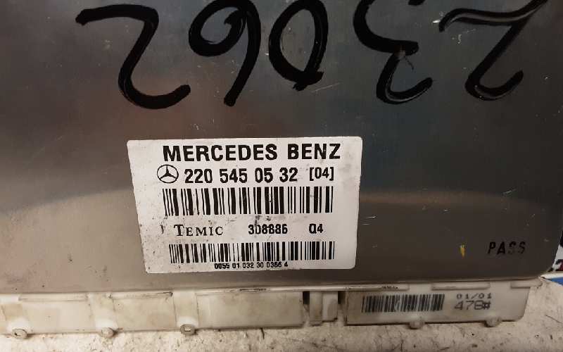 MERCEDES-BENZ S-Class W220 (1998-2005) Άλλες Μονάδες Ελέγχου 2205450532 18370070