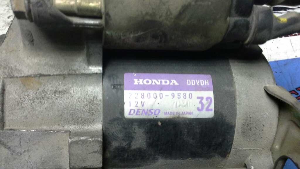 HONDA Civic 7 generation (2000-2005) Démarreur 2280009580 18350854