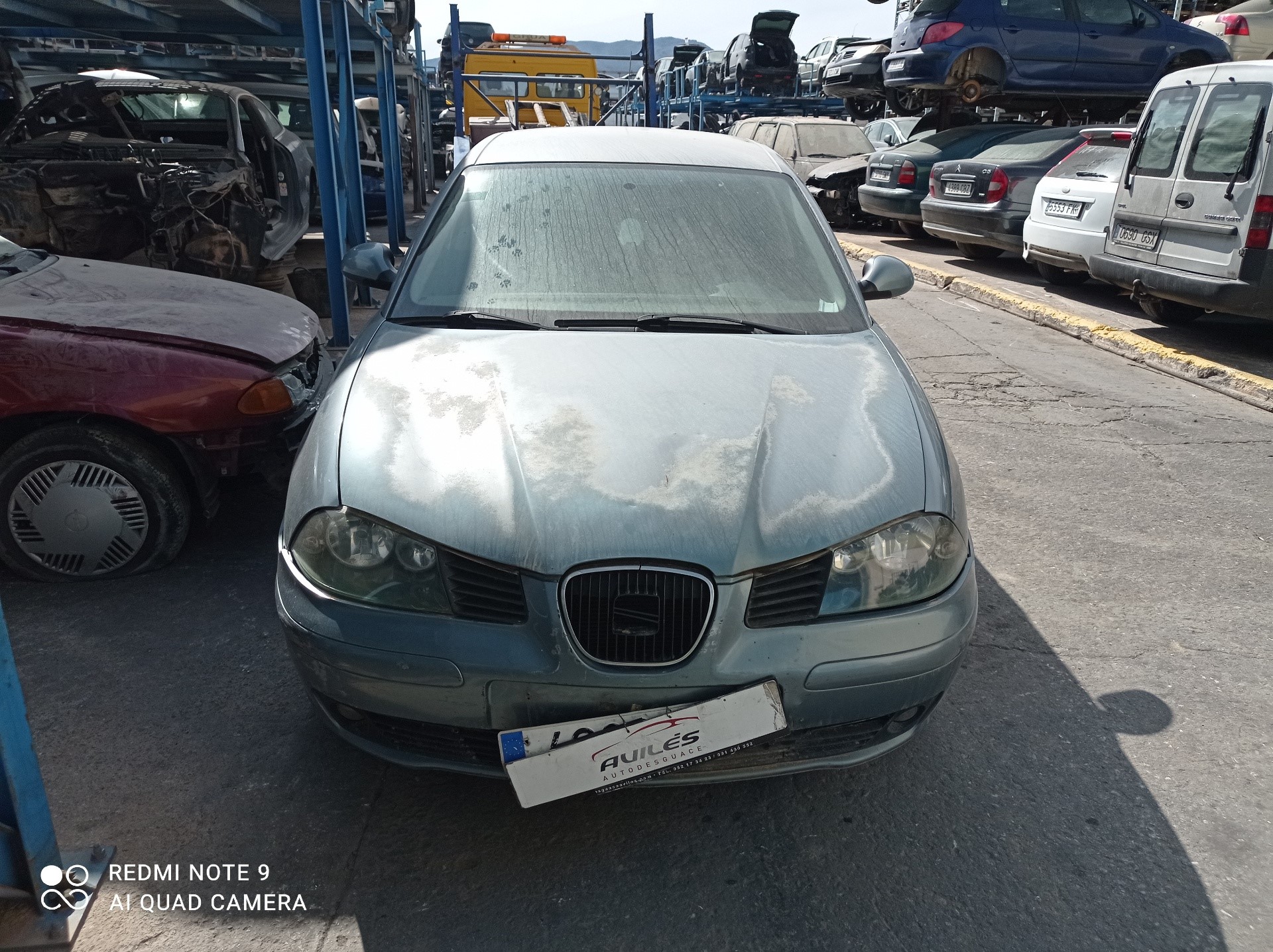 SEAT Ibiza 3 generation (2002-2008) Motor regulator geam ușă stânga față 987086100 24537566