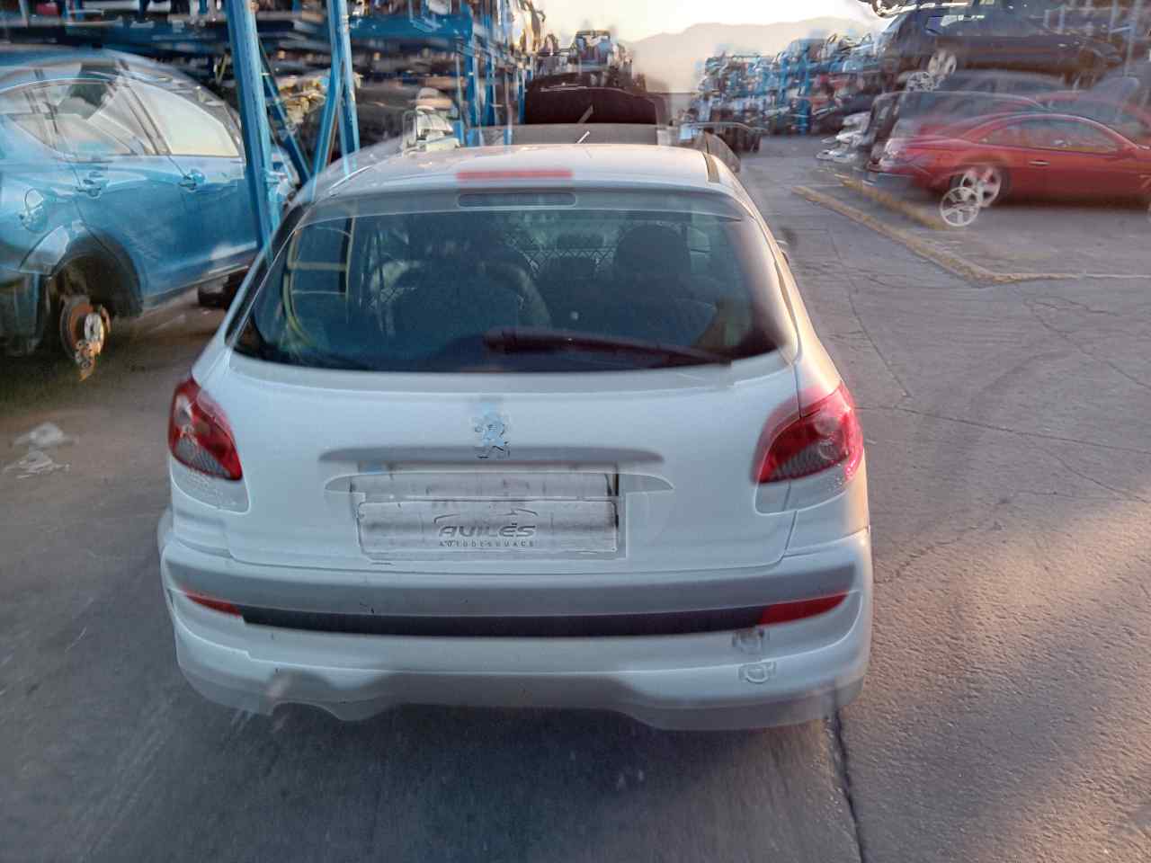 PEUGEOT 206 2 generation (2009-2013) Фонарь задний левый 9685618180 25222174