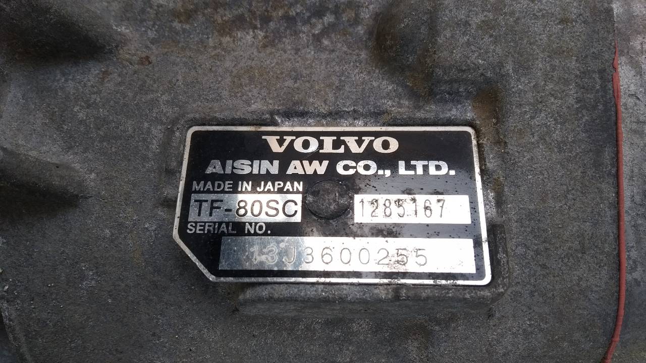 VOLVO S80 2 generation (2006-2020) Коробка передач TF80SC 24290642