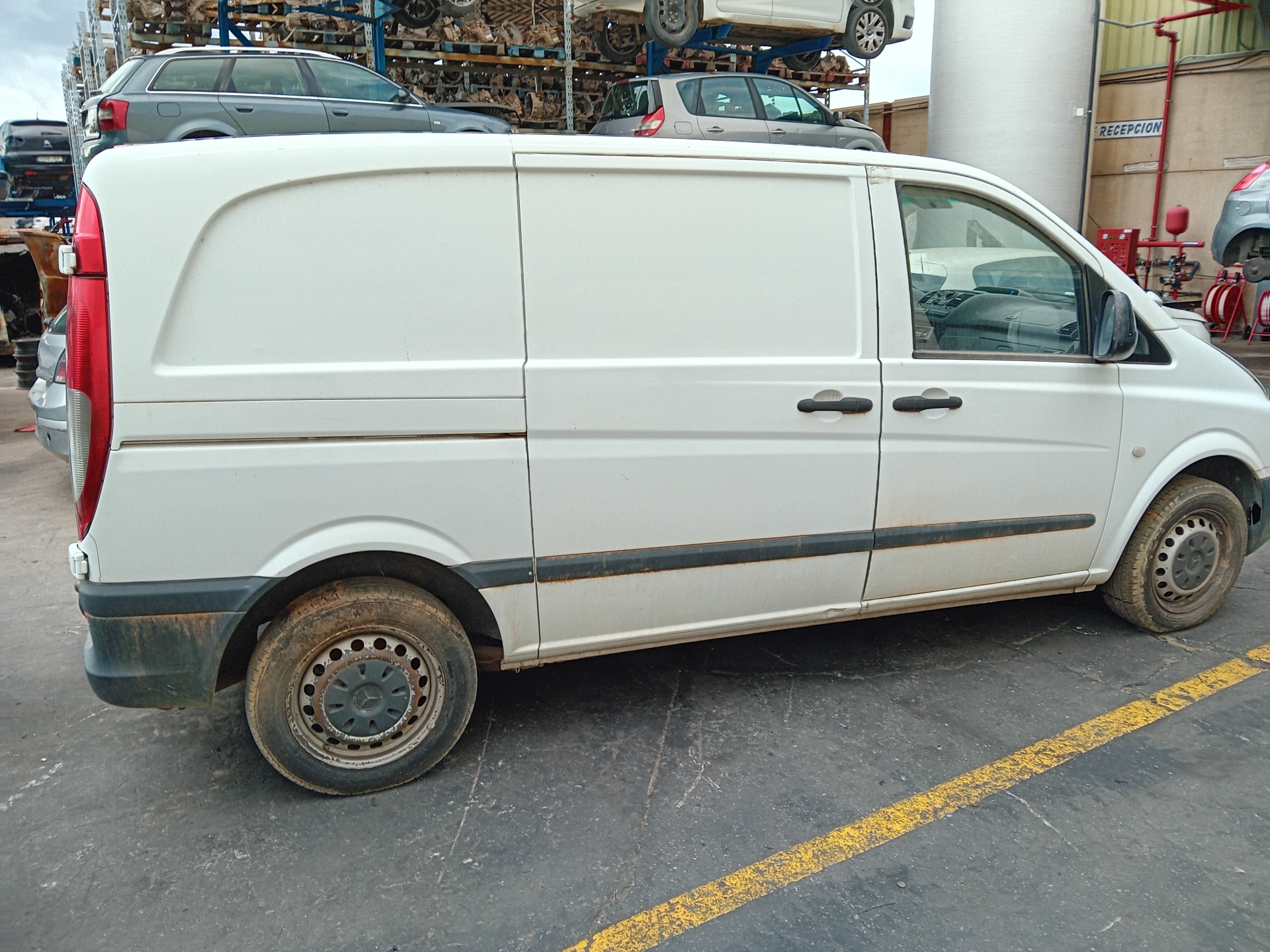 MERCEDES-BENZ Vito W639 (2003-2015) Galinė kairė šakė A6393503005 23499833