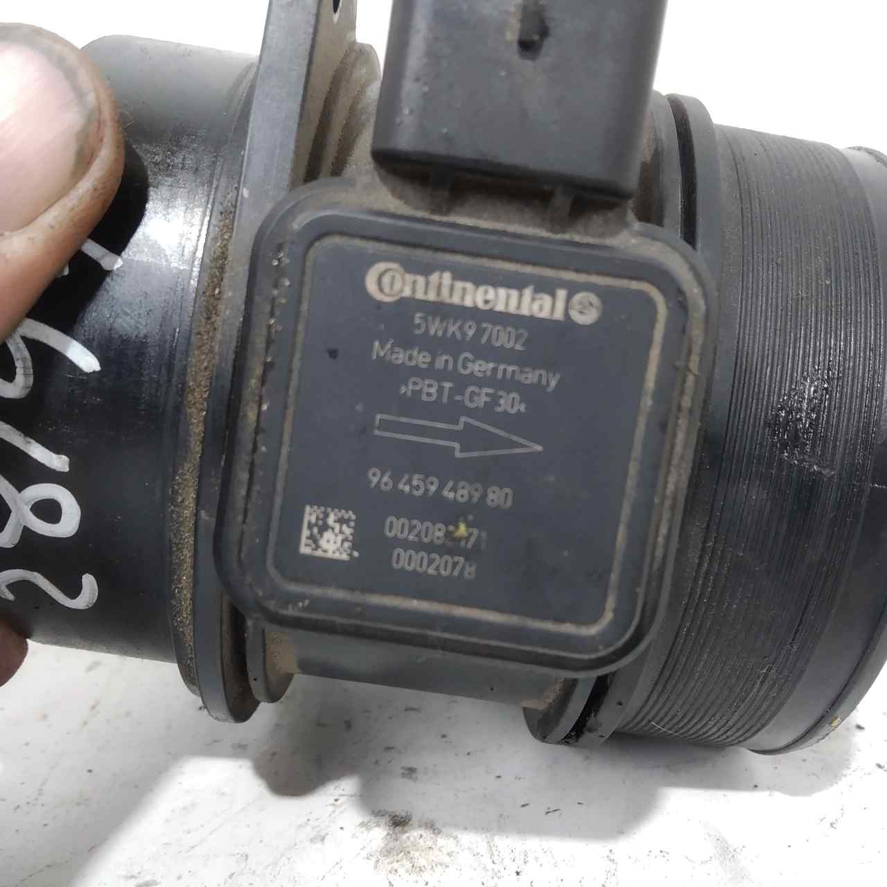 CITROËN C5 2 generation (2008-2017) Masseluftstrømsensor MAF 9645948980 25434694