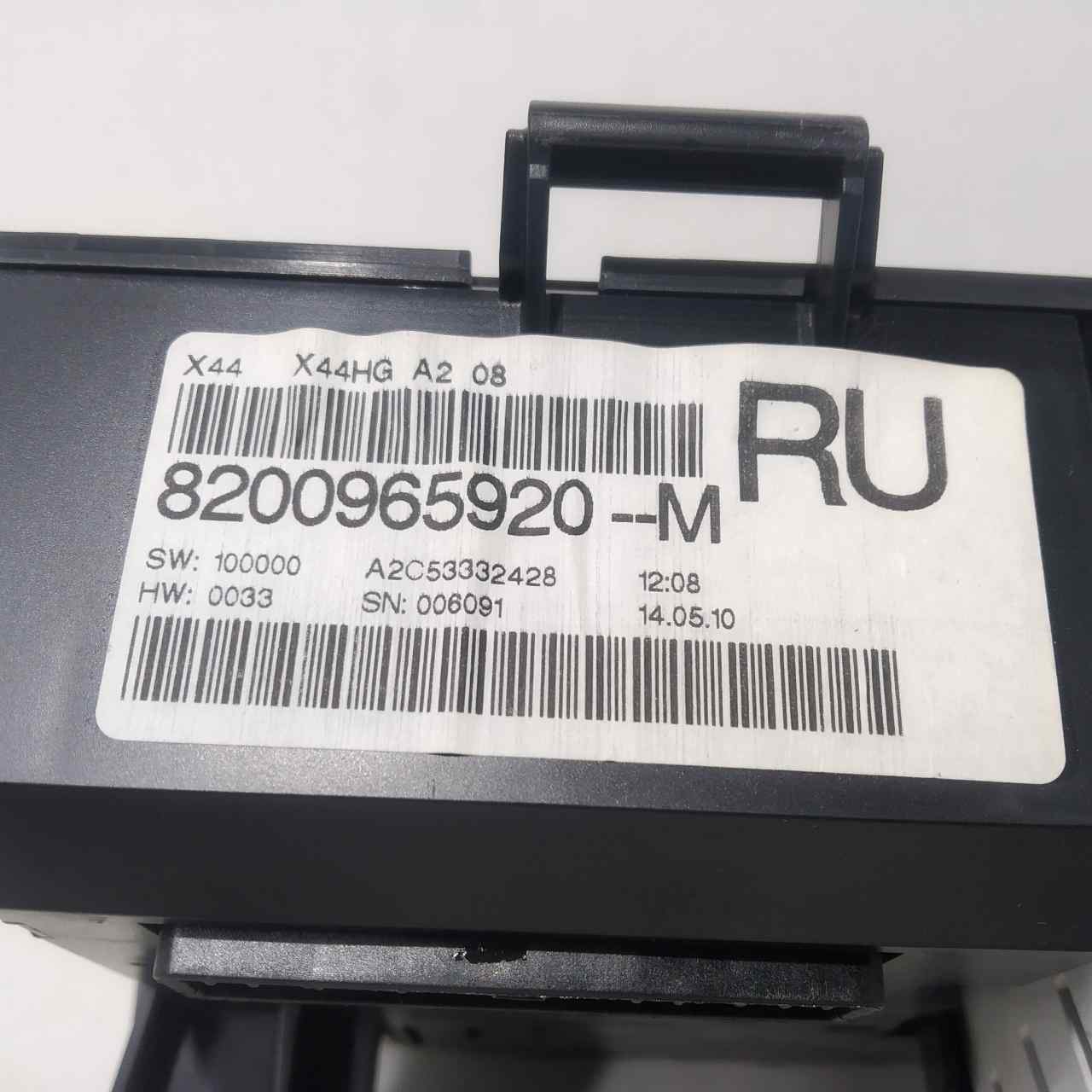 RENAULT Twingo 2 generation (2007-2014) Speedometer 8200965920M 25099568