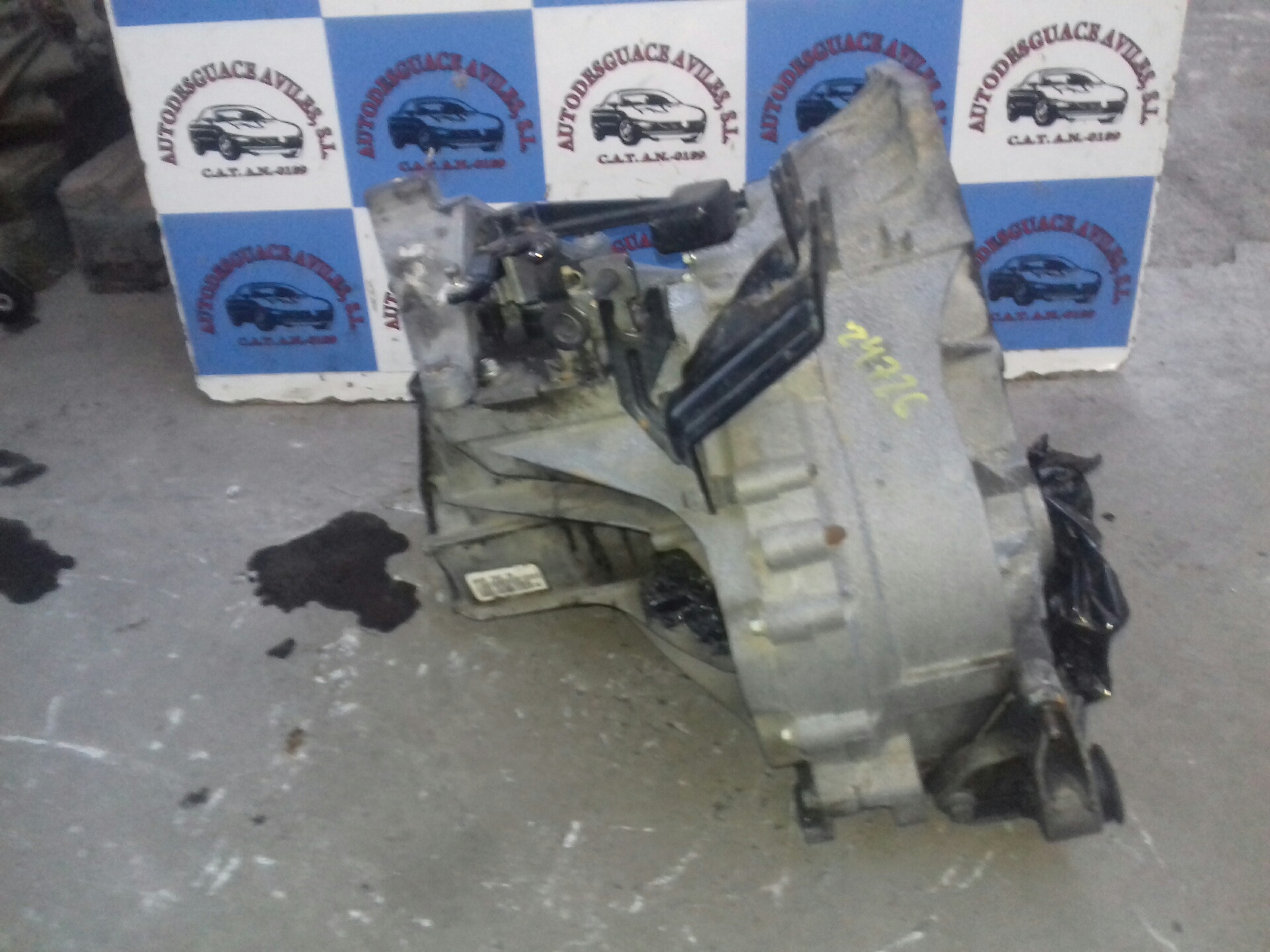 FORD Focus 2 generation (2004-2011) Gearbox 4M5R7002YA 18377411