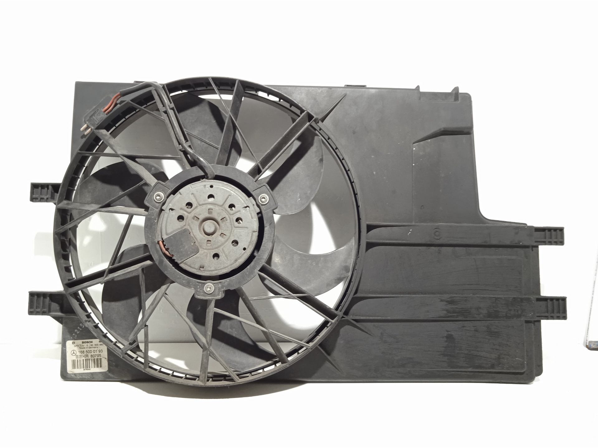 MERCEDES-BENZ A-Class W168 (1997-2004) Diffuser Fan A1685000193 18390650