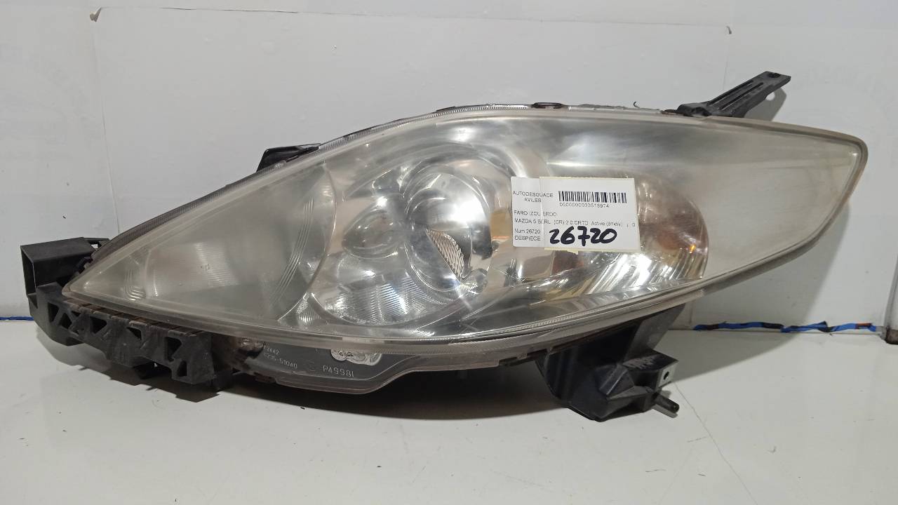 MAZDA 5 1 generation (2005-2010) Front Left Headlight C23551040 18785376