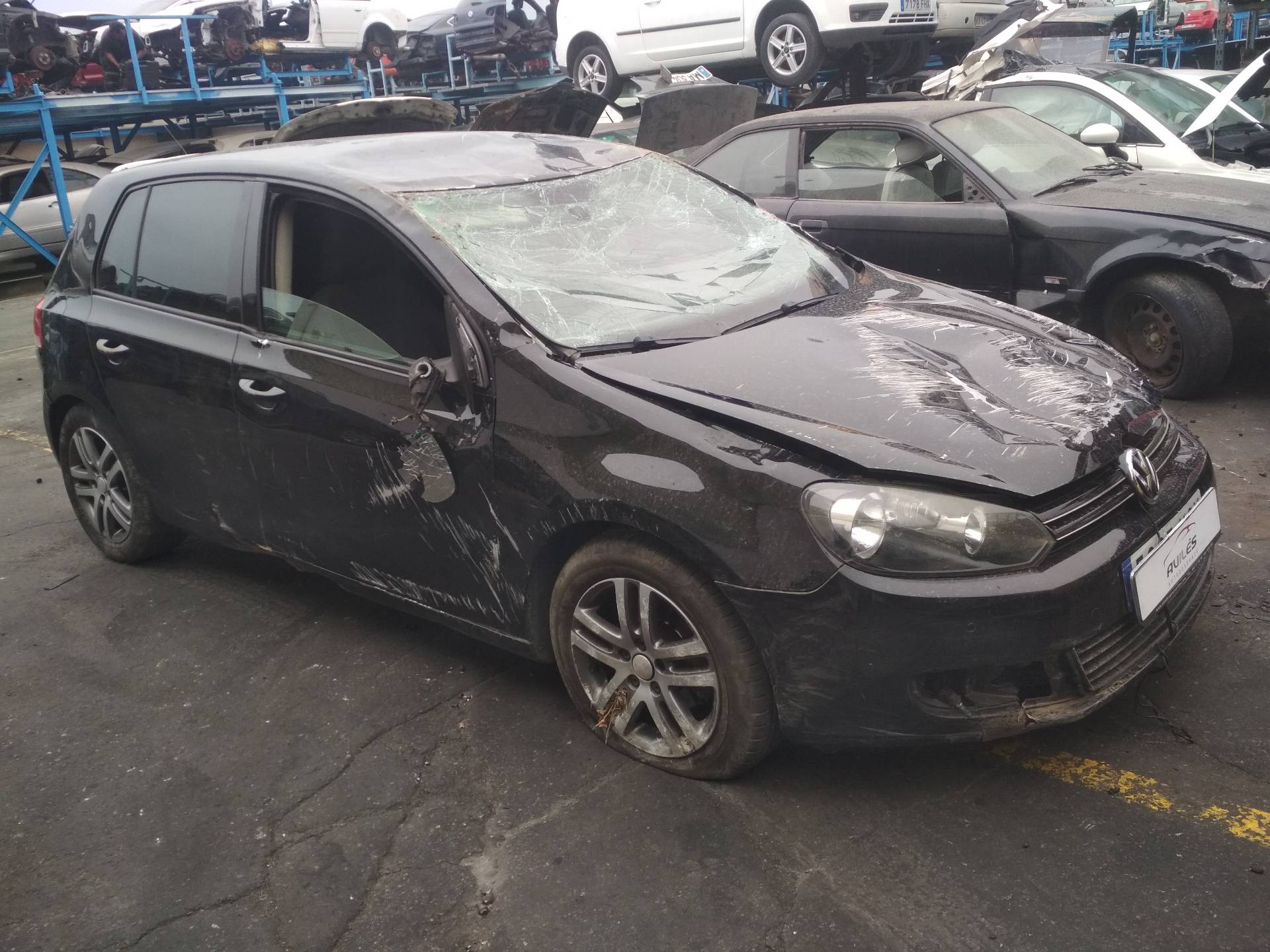 VOLKSWAGEN Golf 6 generation (2008-2015) Bakre høyre baklys 5K0945096E 25223086