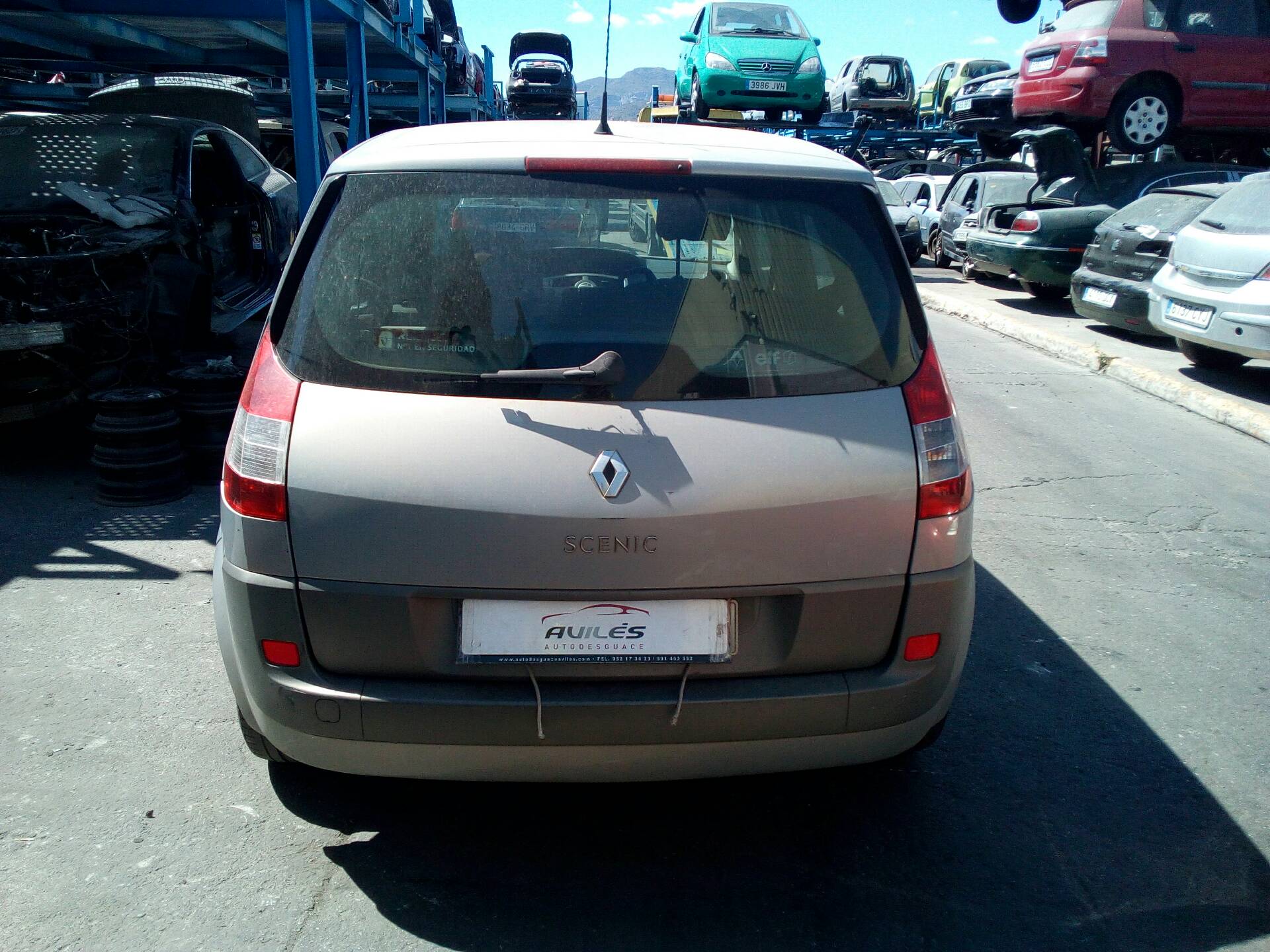 RENAULT Scenic 2 generation (2003-2010) Priekinis dešinys pusašis 8200472158 18380064