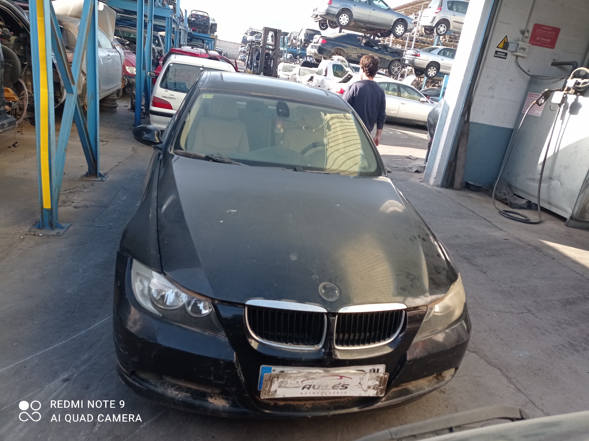 BMW 3 Series E90/E91/E92/E93 (2004-2013) Ohjauspyörän liukurengas Squib 696528801 20869656