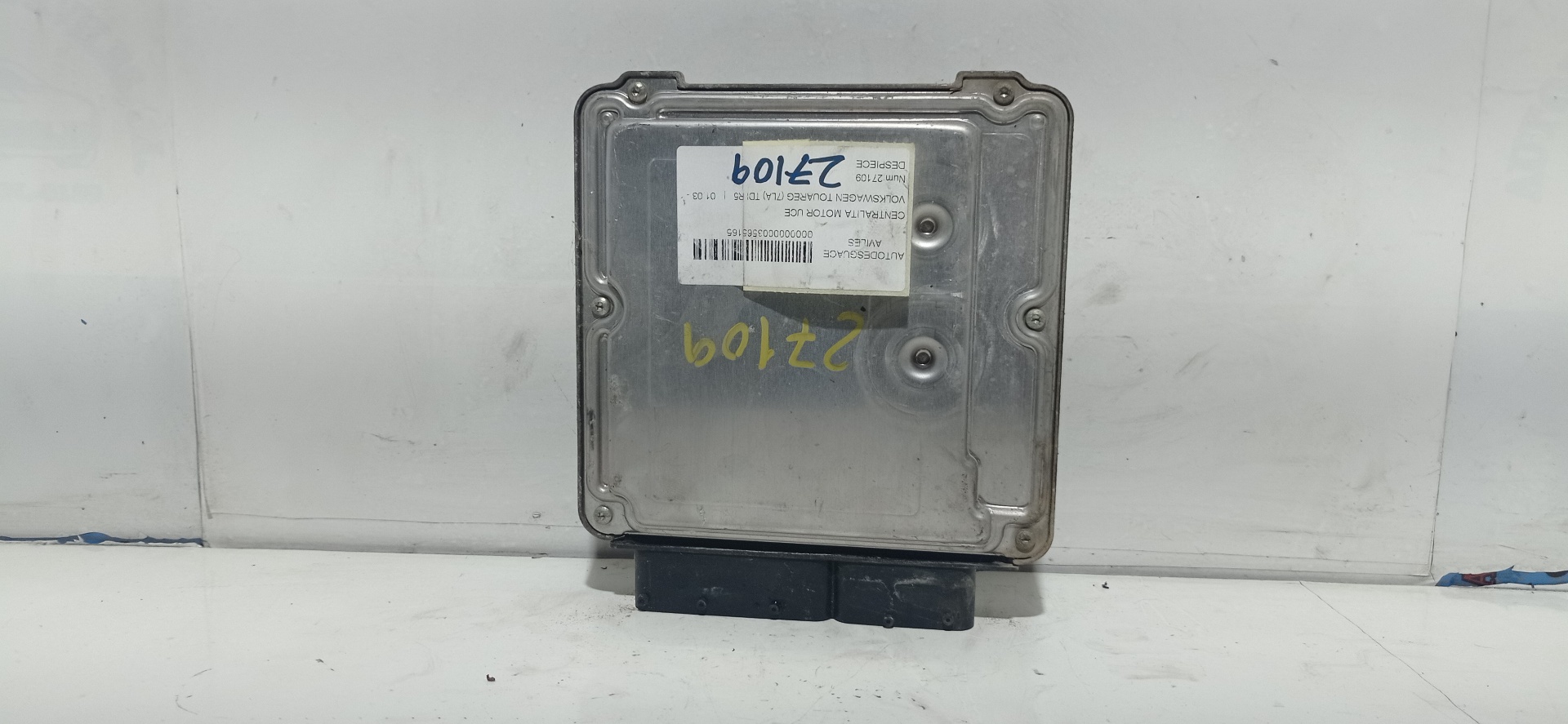 VOLKSWAGEN Touareg 1 generation (2002-2010) Engine Control Unit ECU 0281011258 20869750