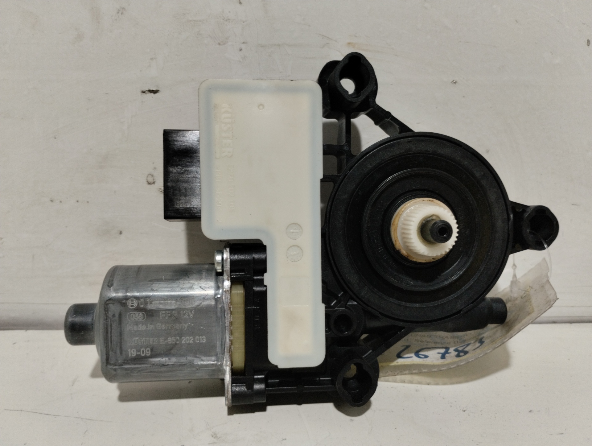 SEAT Alhambra 2 generation (2010-2021) Rear Left Door Window Control Motor 5Q0959407, 5Q0959407 25222881