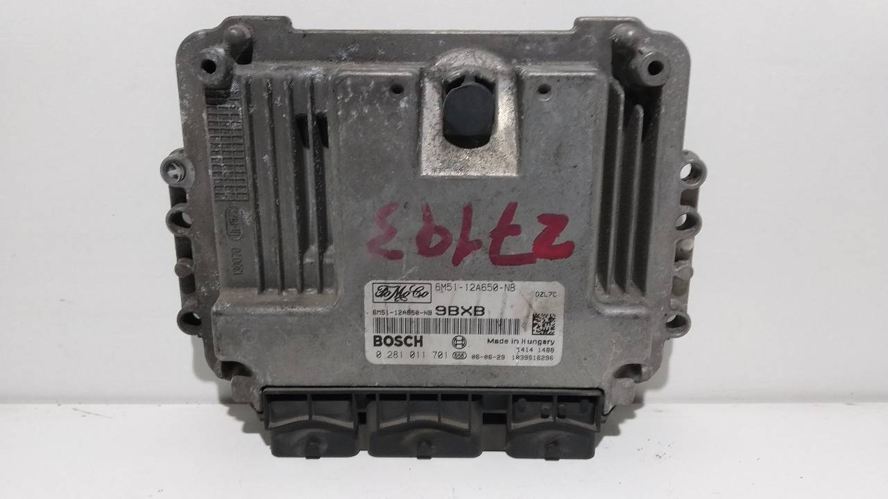 PEUGEOT Focus 2 generation (2004-2011) Moottorin ohjausyksikkö ECU 6M5112A650NB 22509742