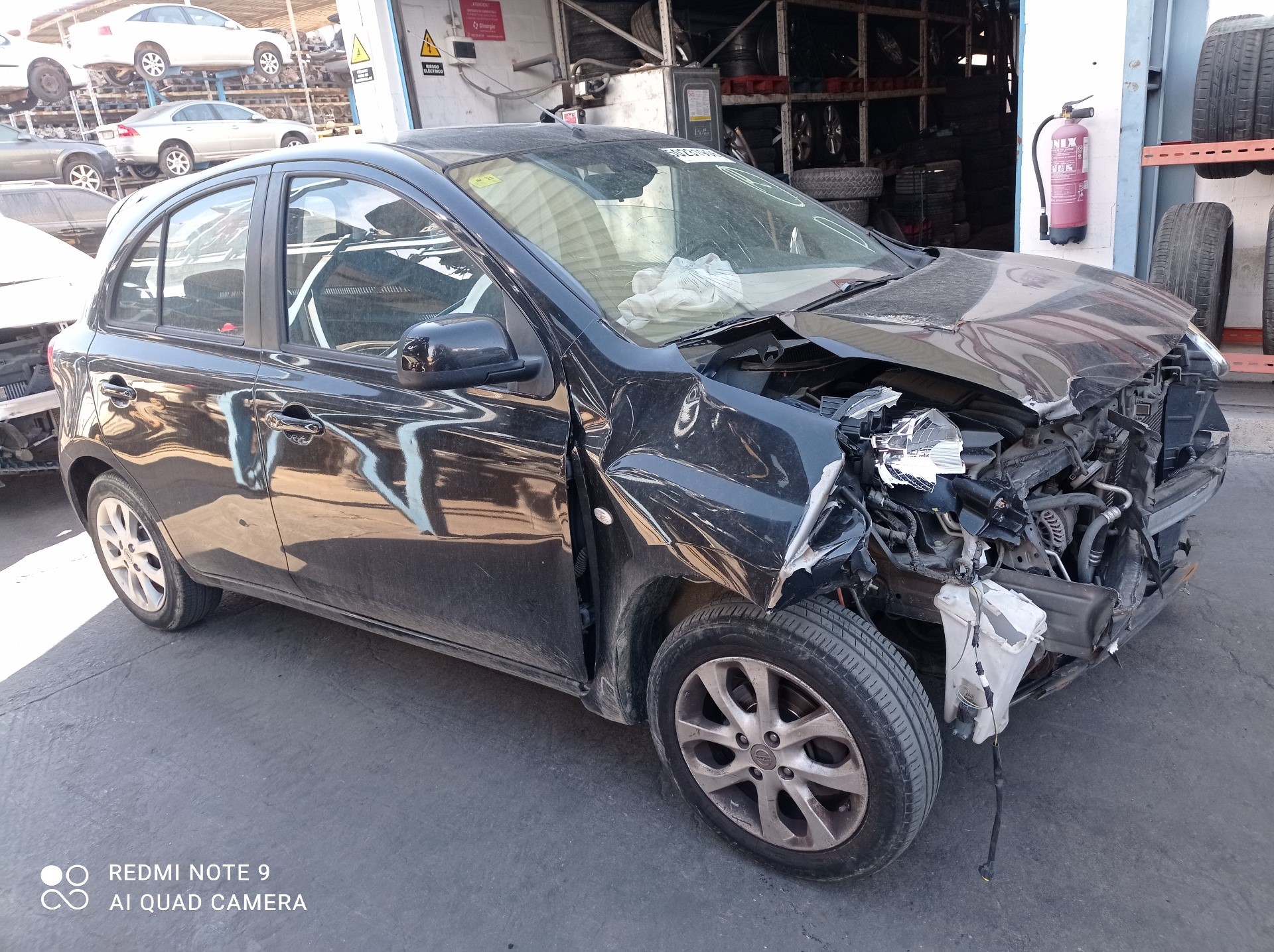 NISSAN Micra K13 (2010-2016) Датчик масового витоку повітря MAF 226807S000 20869711