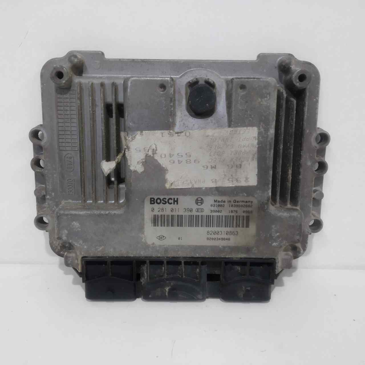 RENAULT Megane 2 generation (2002-2012) Motora vadības bloks 8200310863 25222336