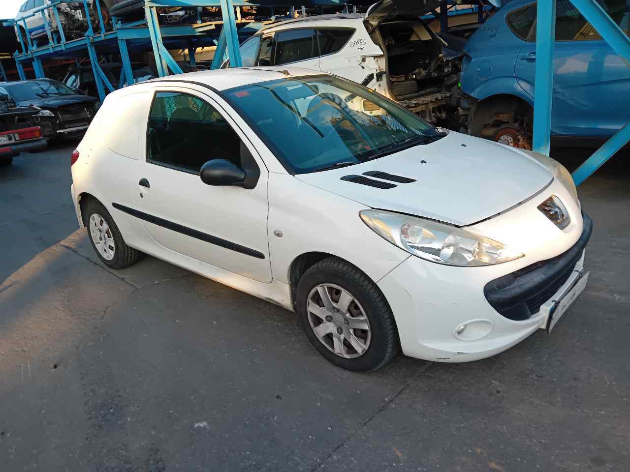 PEUGEOT 206 2 generation (2009-2013) Фонарь задний левый 9685618180 25222174