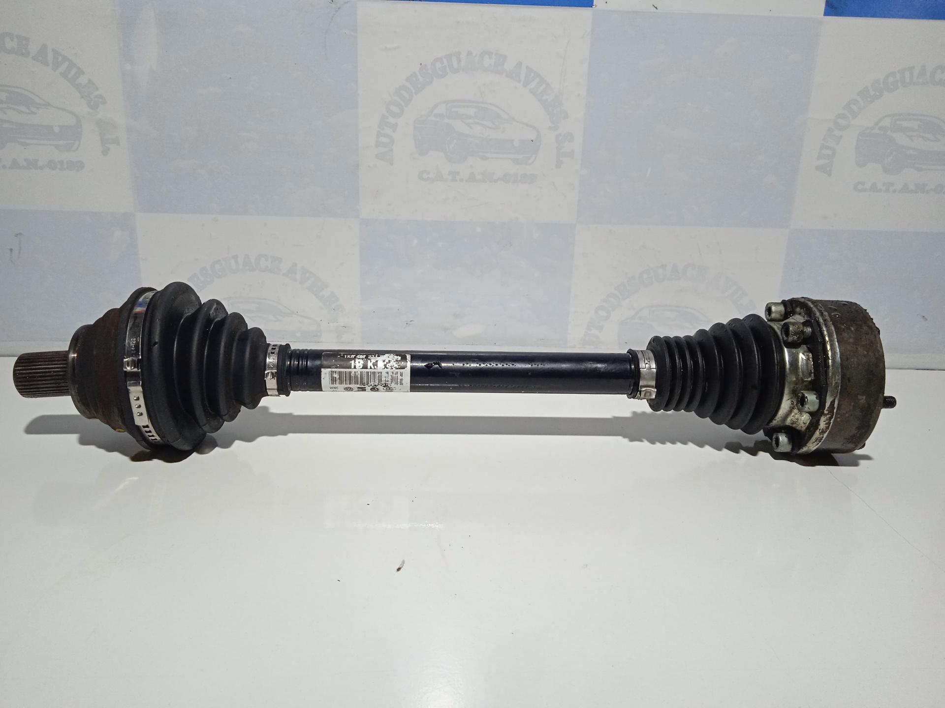 VOLKSWAGEN Caddy 3 generation (2004-2015) Front Left Driveshaft 1K0407271BK 18386310