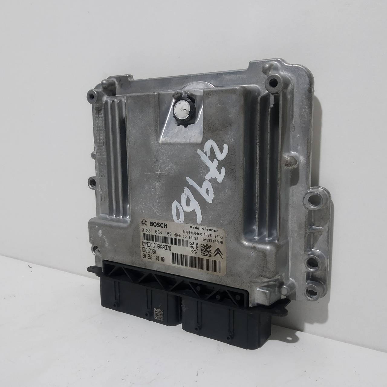 CITROËN Berlingo 2 generation (2008-2023) Блок керування двигуном ECU 9825318180 23319606