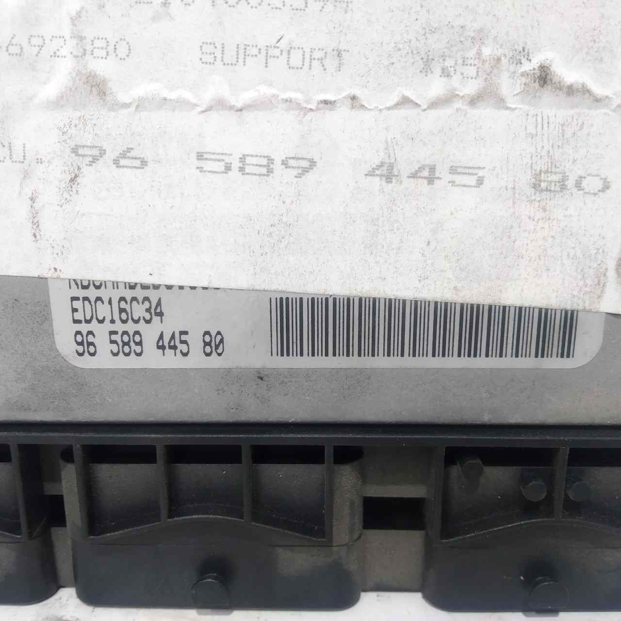 PEUGEOT C4 1 generation (2004-2011) Motorkontrollenhet ECU 9658944580 25280957