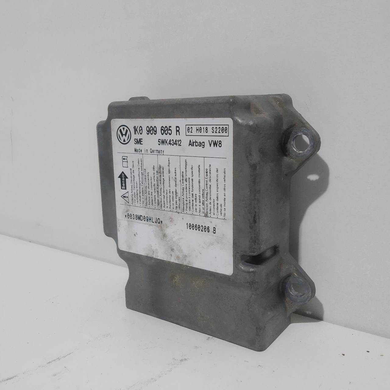 SEAT Toledo 3 generation (2004-2010) SRS Control Unit 1K0909605R 23552637