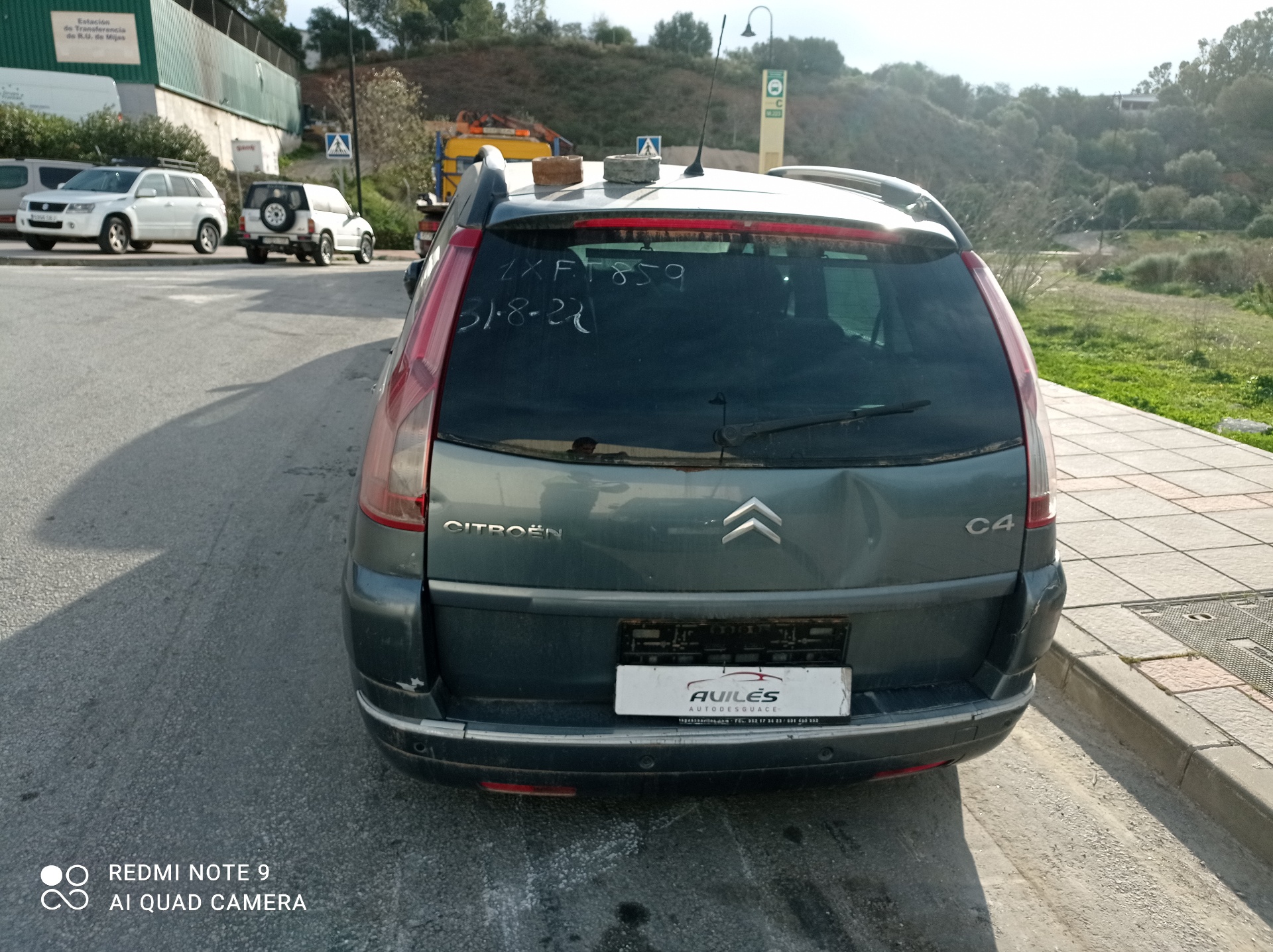 CITROËN C4 Picasso 1 generation (2006-2013) Μονάδα ελέγχου ανάρτησης 9665811380 25590165