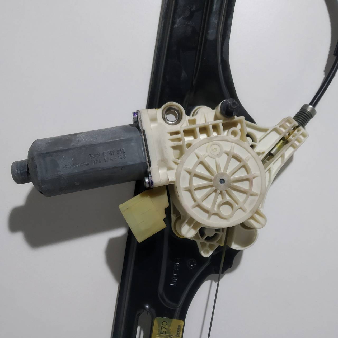 BMW X5 E70 (2006-2013) Bageste højre dør vinduesregulator 6967262 25222532