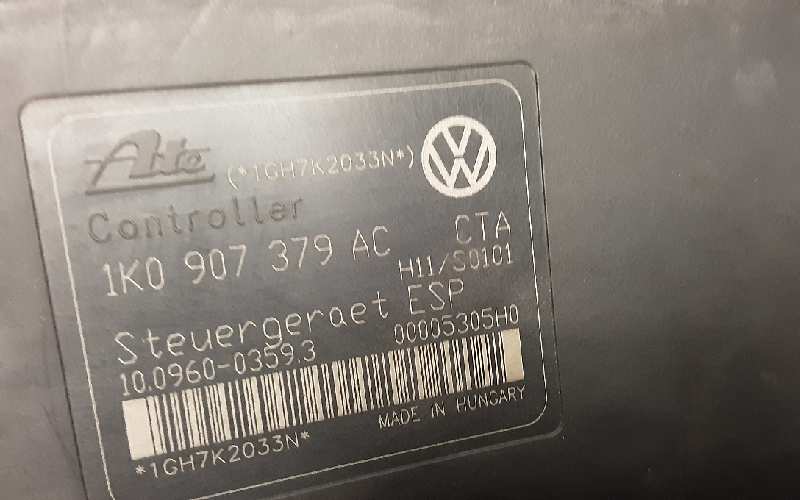 VOLKSWAGEN Golf 5 generation (2003-2009) Абс блок 1K0907379AC 18368350