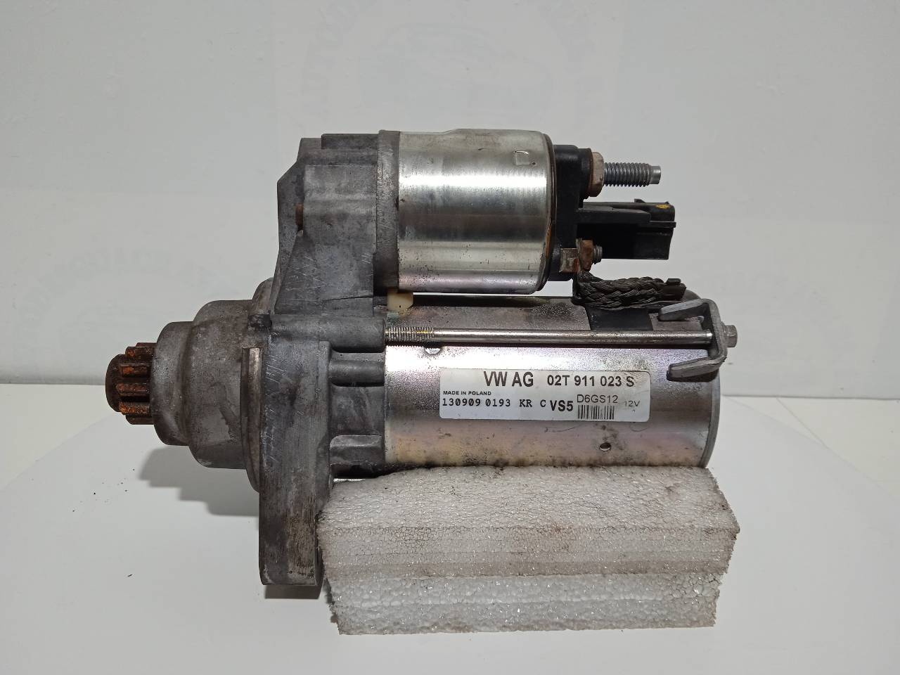 VOLKSWAGEN Fabia 6Y (1999-2007) Starter Motor 02T911023S 18369155