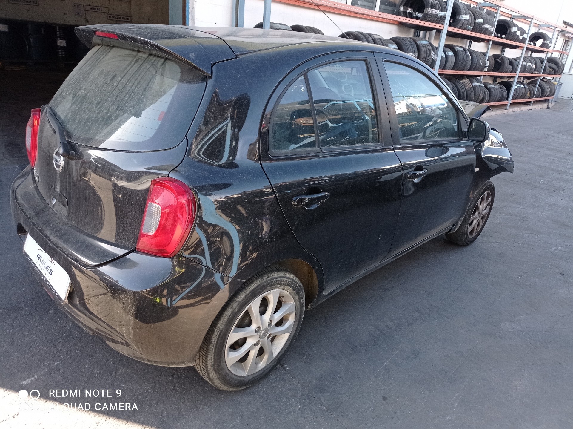 NISSAN Micra K13 (2010-2016) Датчик масового витоку повітря MAF 226807S000 20869711