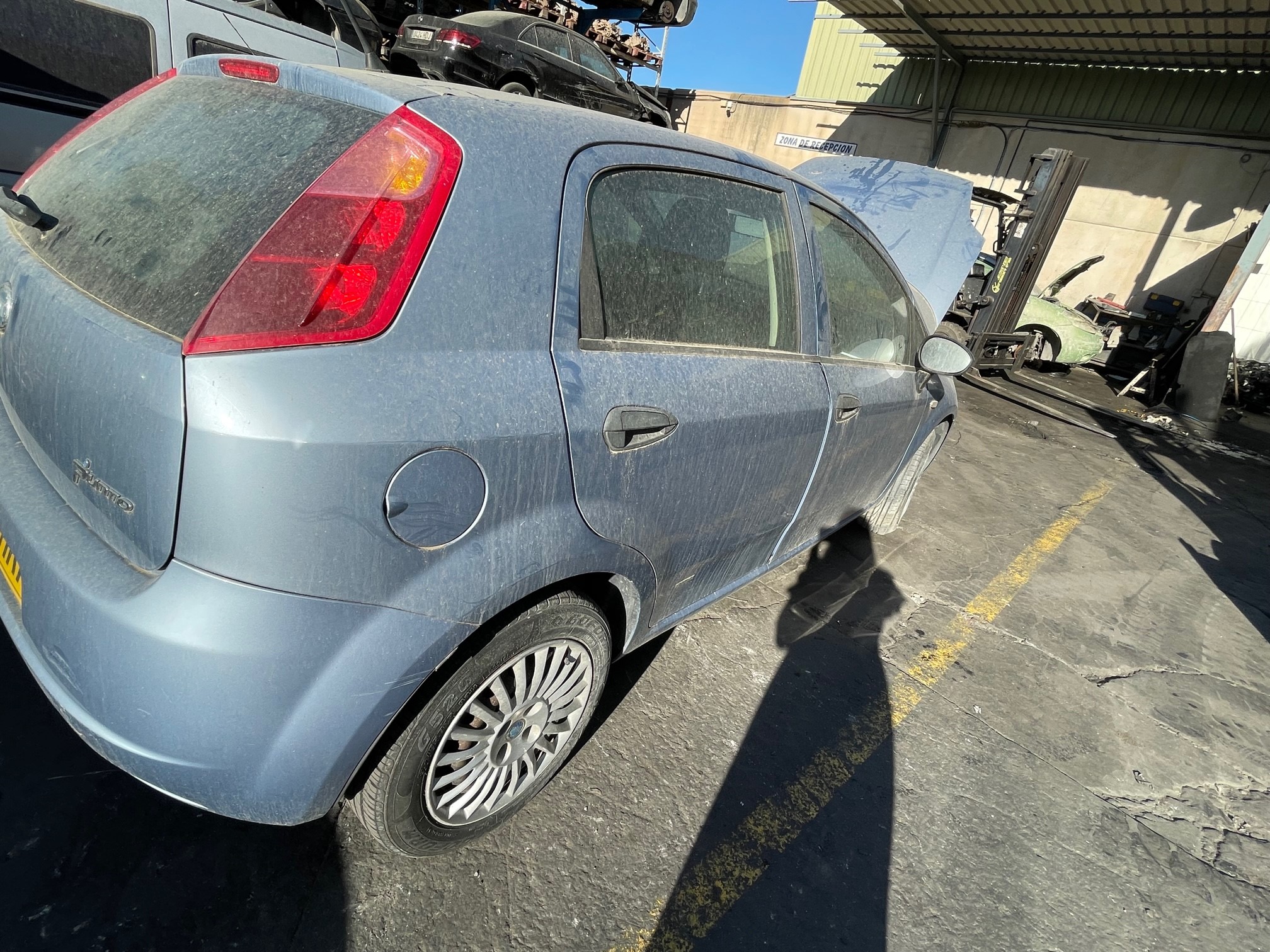 FIAT Grande Punto 1 generation (2006-2008) Μίζα 55193355 18396891