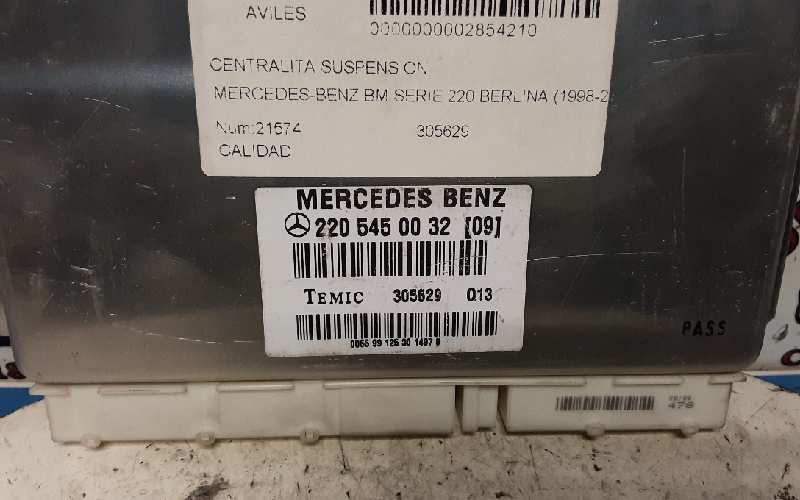 MERCEDES-BENZ S-Class W220 (1998-2005) Važiuoklės valdymo blokas 2205450032 18368360