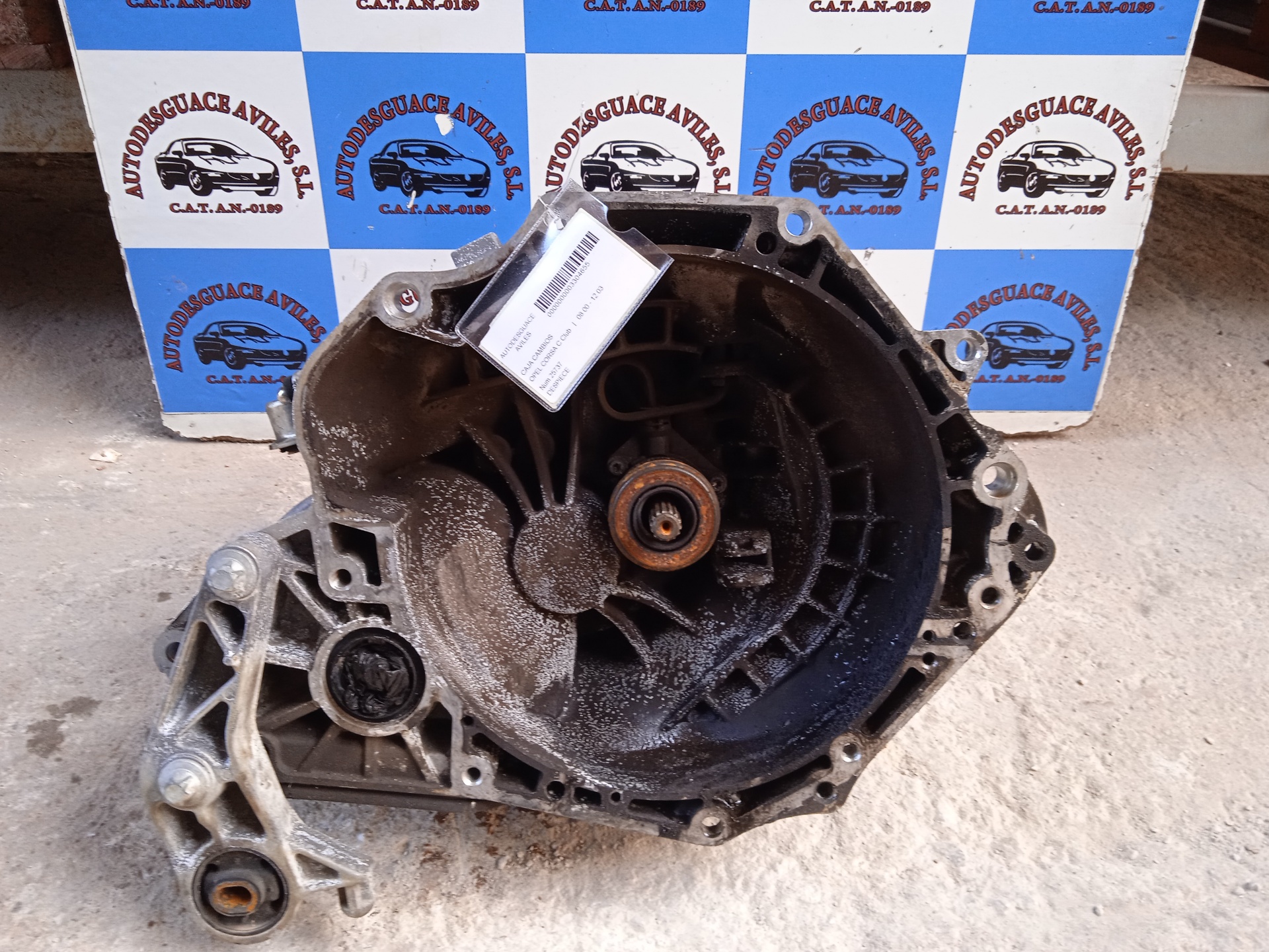 OPEL Corsa C (2000-2006) Gearbox R90400209 18387939