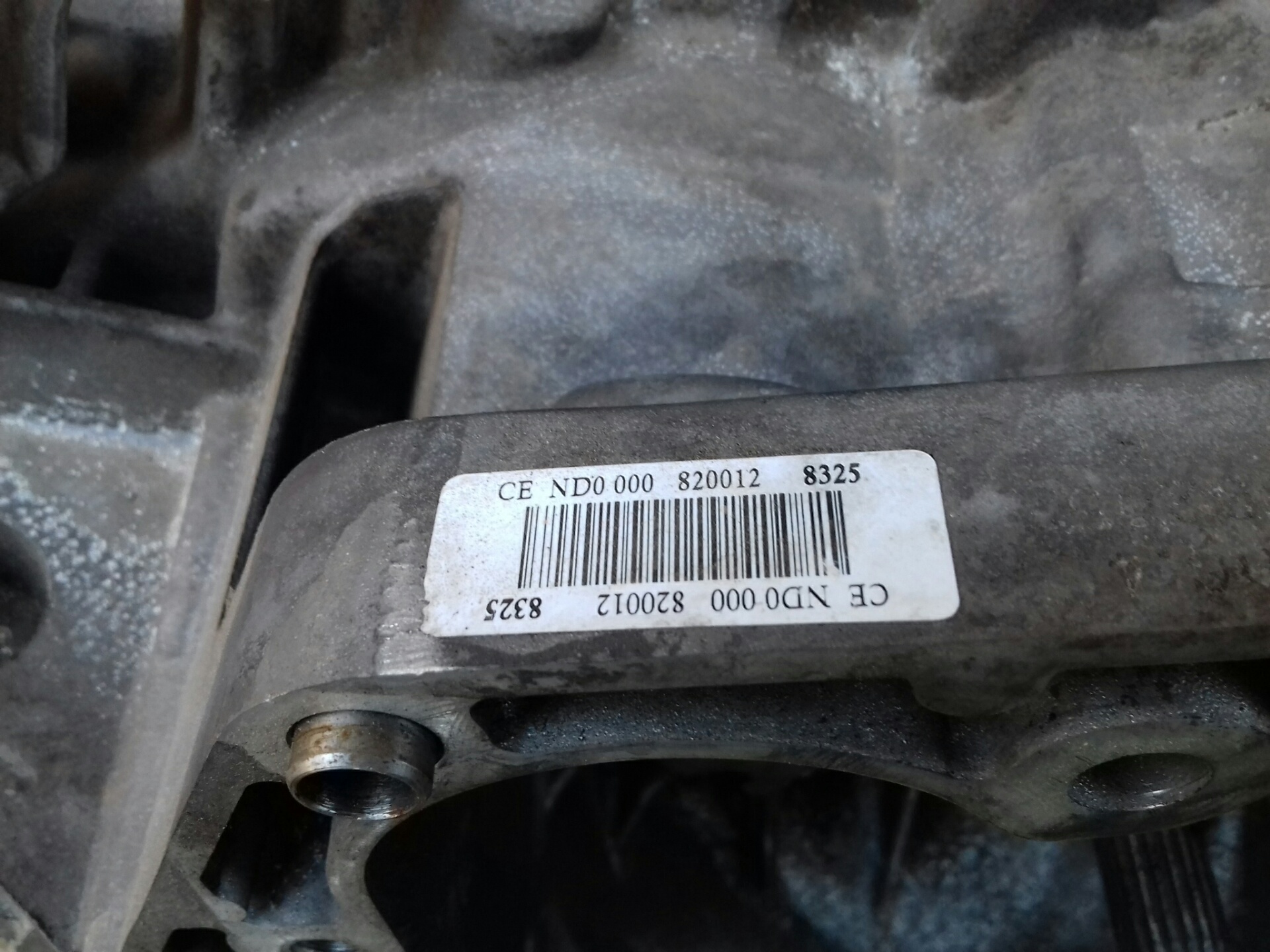 RENAULT Scenic 2 generation (2003-2010) Gearbox 8200128325 18393171