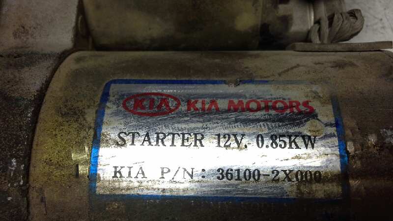 KIA Rio 1 generation (2000-2005) Starter Motor 361002X000 18342265