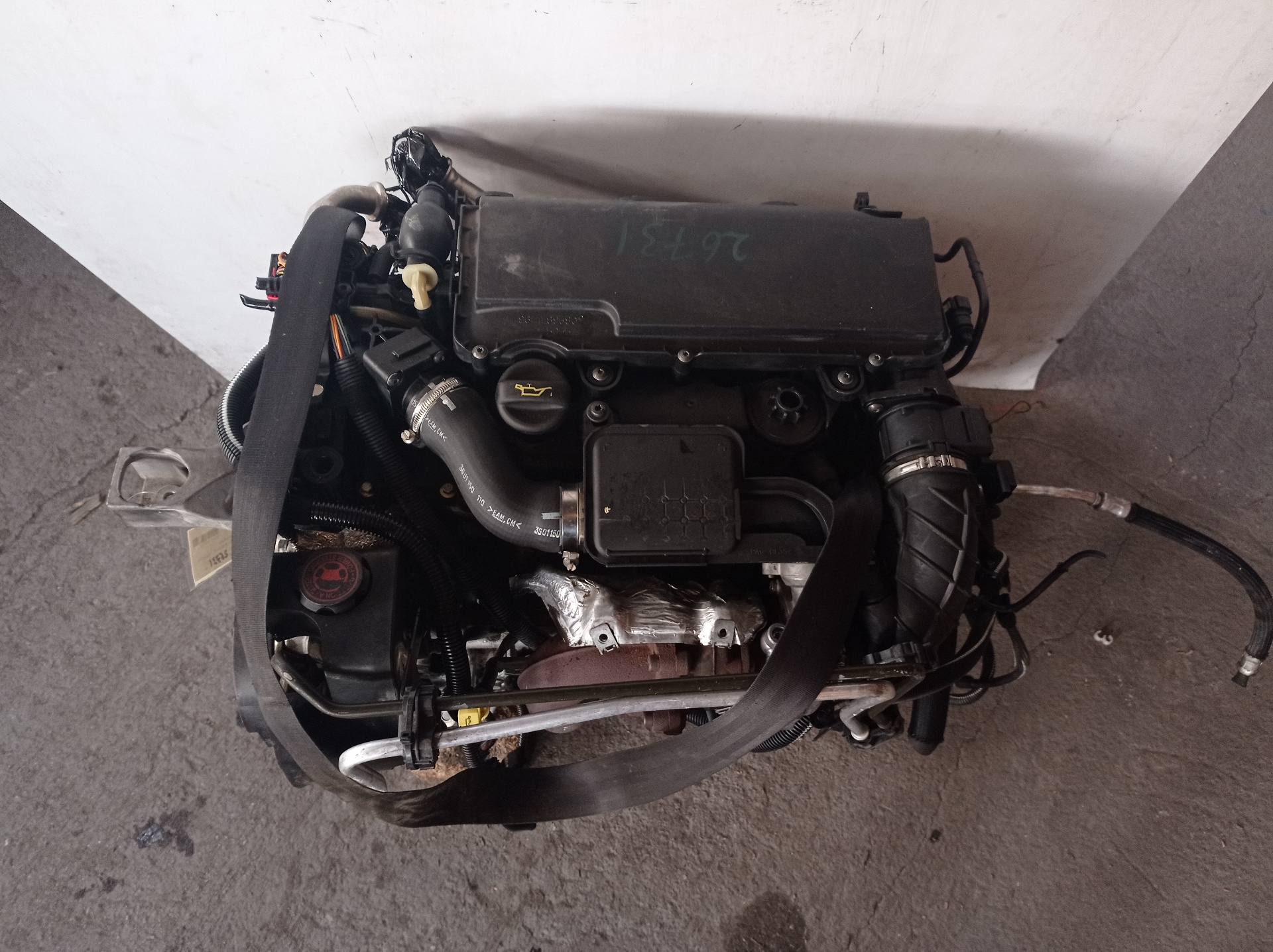 RENAULT 206 1 generation (1998-2009) Engine 8HX 18407453