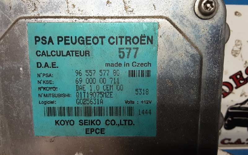 CITROËN C3 1 generation (2002-2010) Power steering control unit 9655757780 18371060