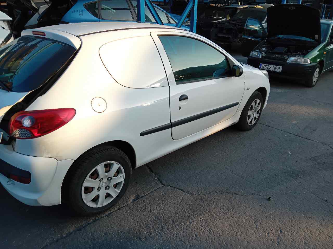 PEUGEOT 206 2 generation (2009-2013) Фонарь задний левый 9685618180 25222174