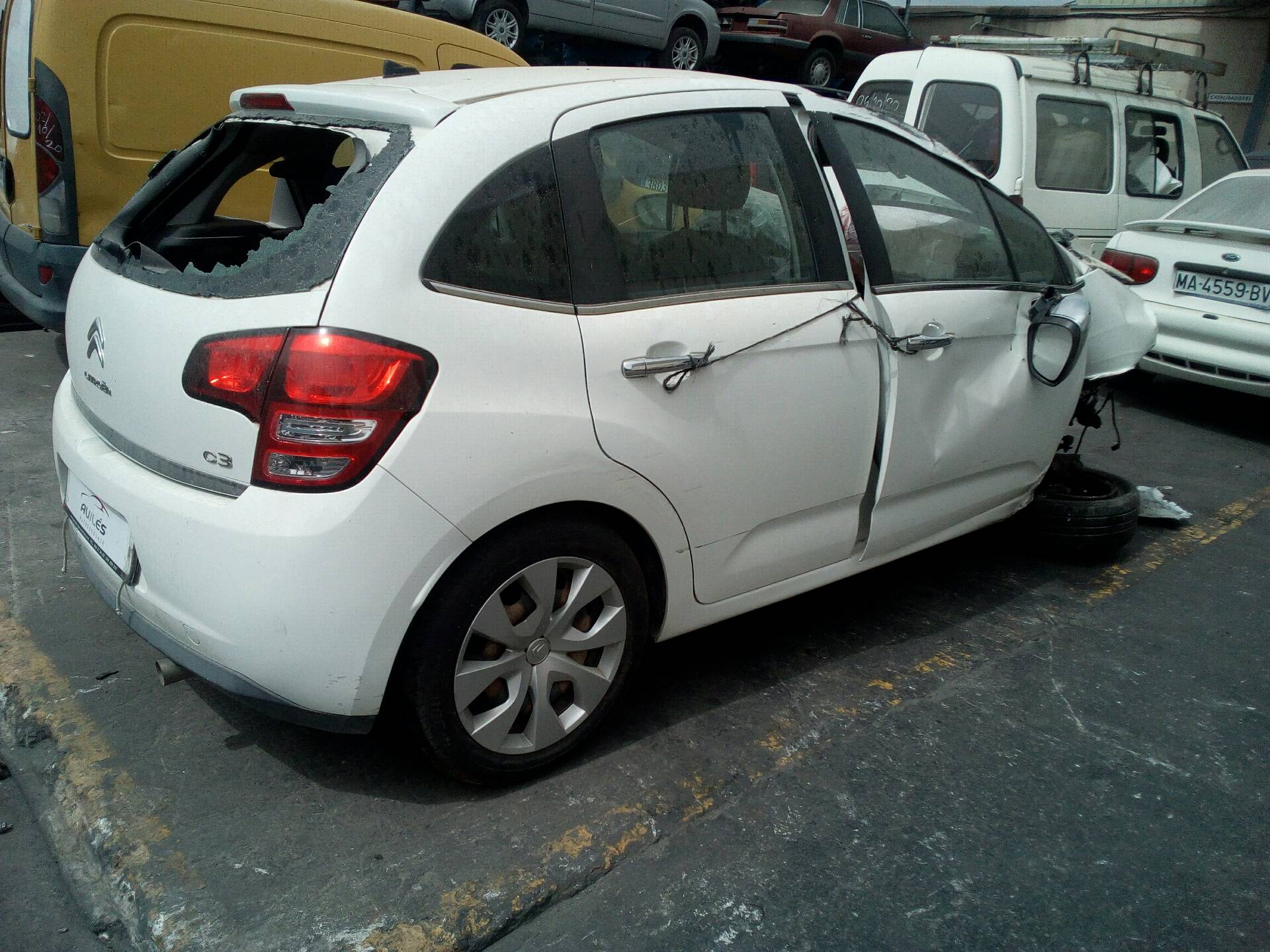 CITROËN C3 2 generation (2009-2016) Pogas 96630732XT 20491127