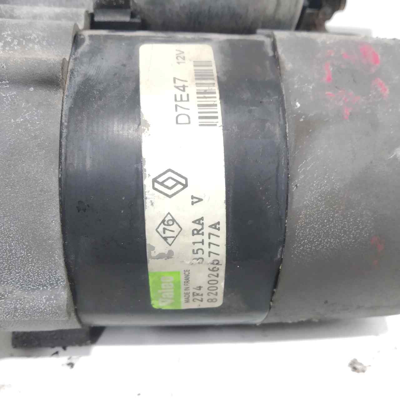 VAUXHALL Megane 2 generation (2002-2012) Startmotor 8200266777A 25032709