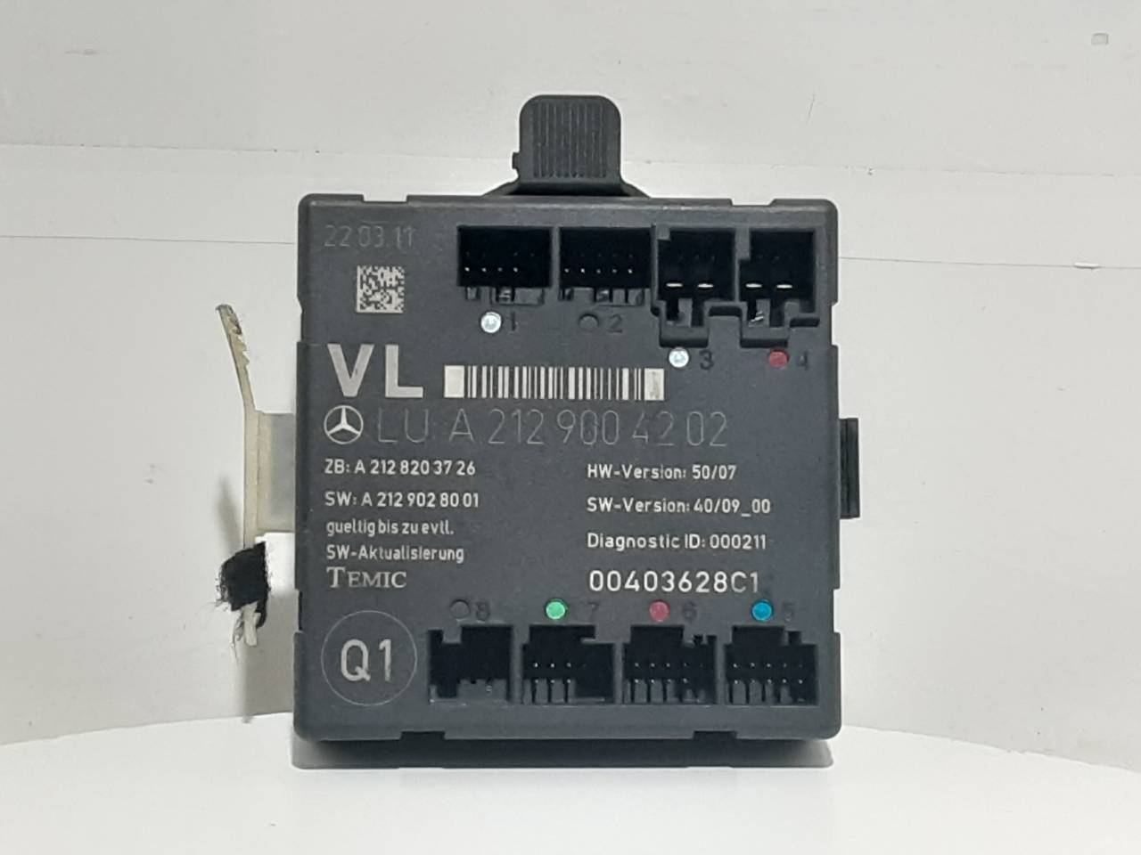 MERCEDES-BENZ E-Class W212/S212/C207/A207 (2009-2016) Other Control Units A2129004202 18399657