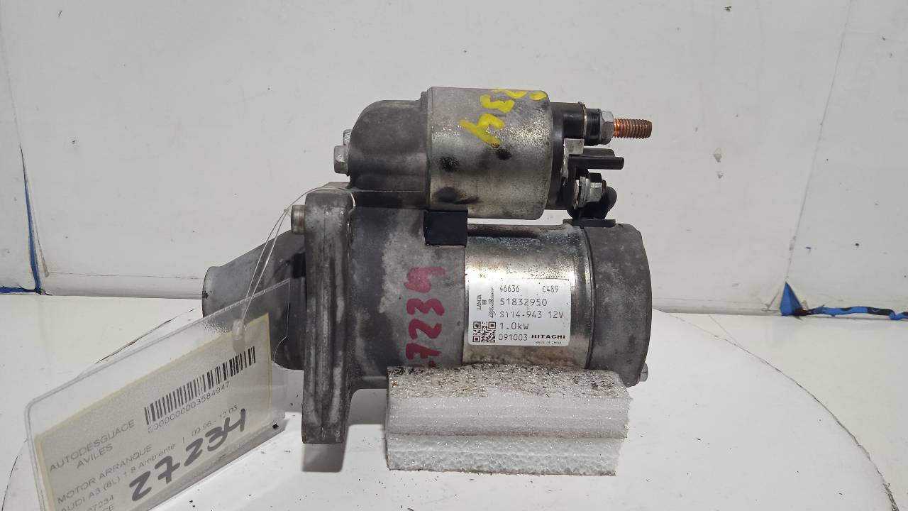 ALFA ROMEO A3 8L (1996-2003) Starter Motor 51832950 21244297